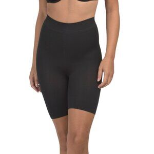 ASSETS BY SPANX Black Mid Thigh Shaping Shorts